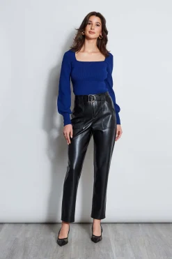 Elie Tahari Tops & Sweaters-Square Neck Sweater TWILIGHT