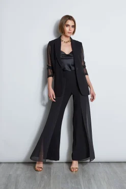 Elie Tahari Tops & Sweaters-Stretch Silk Satin Cami BLACK