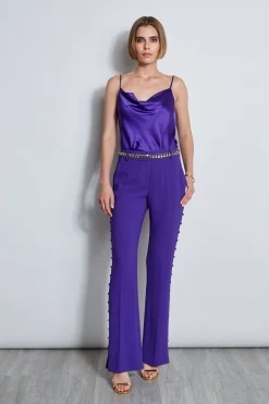 Elie Tahari Tops & Sweaters|Suiting-Stretch Silk Satin Cami GRAPE