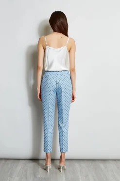 Elie Tahari Bottoms-Sun Print Pant SUNBLUEPRINT