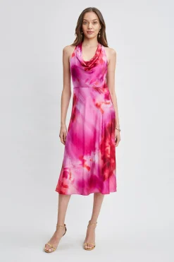 Elie Tahari Dresses & Jumpsuits-Venetian Glass Halter Dress MULTI