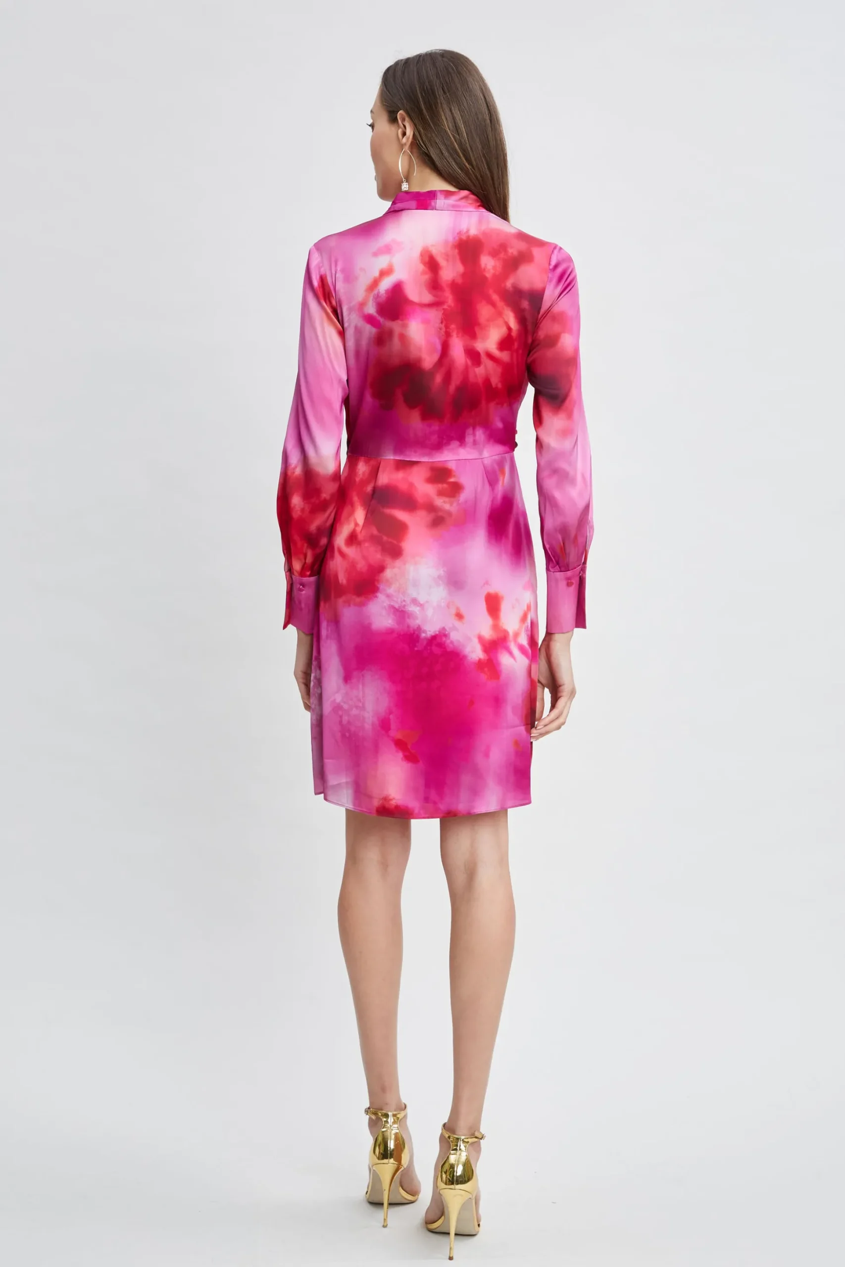 Elie Tahari Dresses & Jumpsuits-Venetian Glass Mock Wrap Dress MULTI