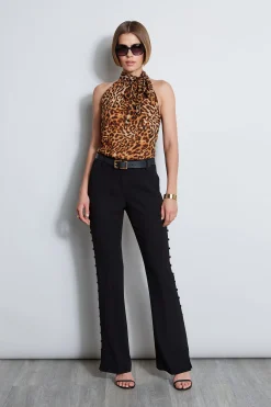 Elie Tahari Tops & Sweaters-Wildcat Halter Top MULTI