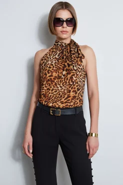 Elie Tahari Tops & Sweaters-Wildcat Halter Top MULTI